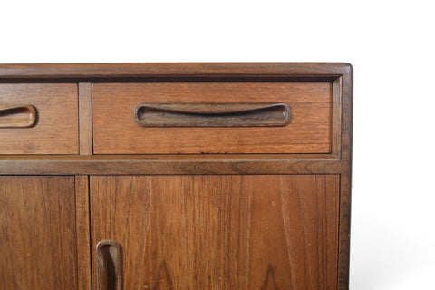 Vintage G Plan Fresco teak and afromosia credenza by Victor B. Wilkins, 1966, view 3