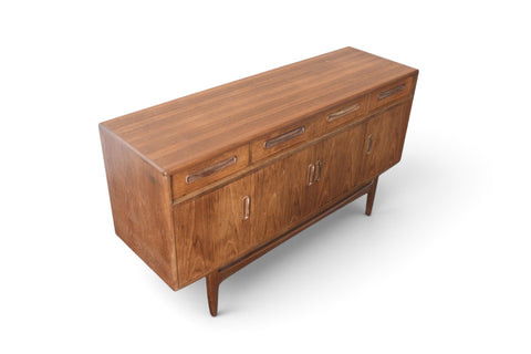 Vintage G Plan Fresco teak and afromosia credenza by Victor B. Wilkins, 1966, view 5