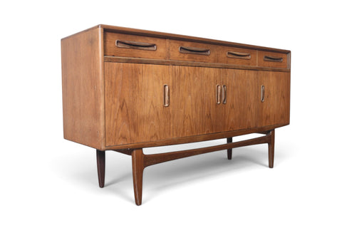 Vintage G Plan Fresco teak and afromosia credenza by Victor B. Wilkins, 1966, view 7