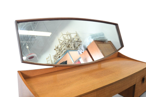 Vintage Ib Kofod Larsen G Plan Danish Range vanity in teak and rosewood, 1961, view 7
