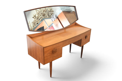 Vintage Ib Kofod Larsen G Plan Danish Range vanity in teak and rosewood, 1961, view 8