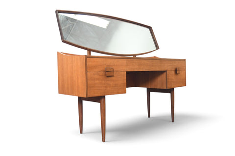 Vintage Ib Kofod Larsen G Plan Danish Range vanity in teak and rosewood, 1961, view 10