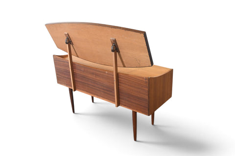 Vintage Ib Kofod Larsen G Plan Danish Range vanity in teak and rosewood, 1961, view 15