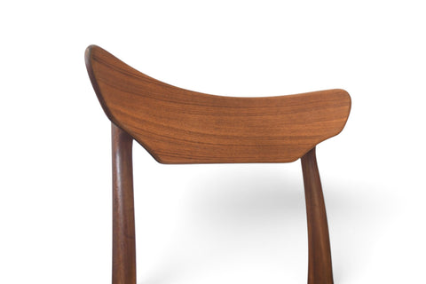 Vintage set of four Schionning and Elgaard teak dining chairs, 1960s, view 10