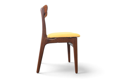 Vintage set of four Schionning and Elgaard teak dining chairs, 1960s, view 11
