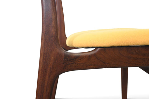 Vintage set of four Schionning and Elgaard teak dining chairs, 1960s, view 12