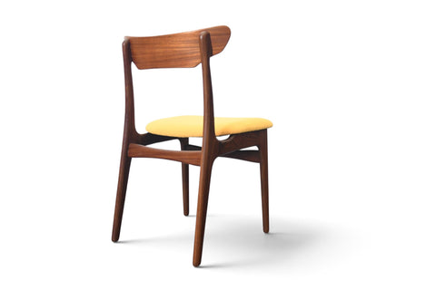 Vintage set of four Schionning and Elgaard teak dining chairs, 1960s, view 13