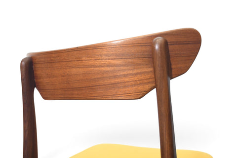 Vintage set of four Schionning and Elgaard teak dining chairs, 1960s, view 14