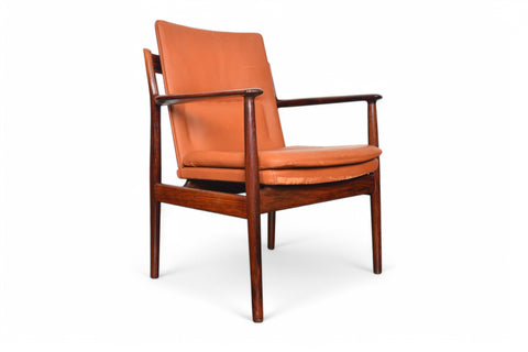 MODEL 431 ARMCHAIR FRONT-SIDE VIEW
