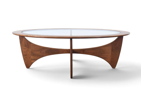 OVAL G PLAN ASTRO COFFEE TABLE IN AFROMOSIA