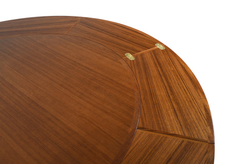 LOTUS / FLIP FLAP DINING TABLE IN TEAK BY DYRLUND