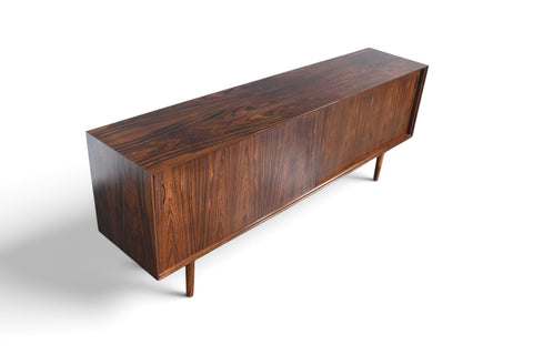 Vintage Danish modern Brazilian rosewood credenza by E. Pedersen and Søn, 1960s, view 7
