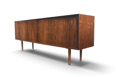 Vintage Danish modern Brazilian rosewood credenza by E. Pedersen and Søn, 1960s, view 9