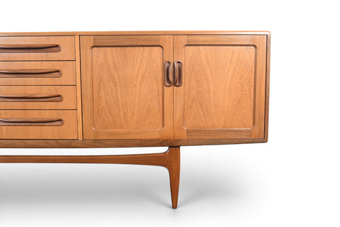 Vintage G Plan Fresco large teak and afromosia credenza by Victor B. Wilkins, 1960s, view 3