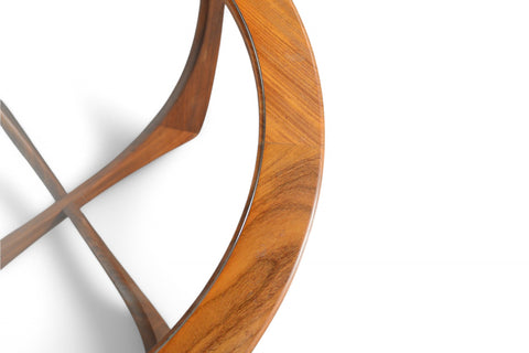 ROUND G PLAN ASTRO COFFEE TABLE #7 WOOD ROUND BORDERS