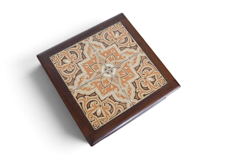 Vintage G Plan Astro teak nesting tables with tile tops by Victor B. Wilkins, 1966, view 7