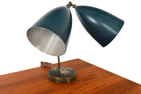 GRETA GROSSMAN DUAL HEAD TABLE LAMP