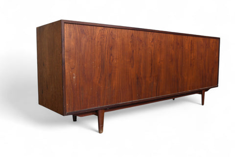 IB KOFOD LARSEN TEAK MID CENTURY CREDENZA FOR BRANDE