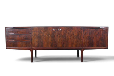 Vintage McIntosh Dunotter Brazilian rosewood credenza, 1960s, view 1