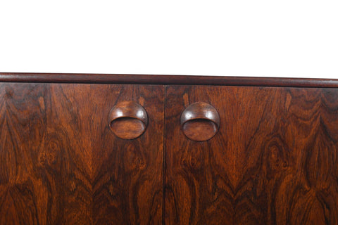 Vintage McIntosh Dunotter Brazilian rosewood credenza, 1960s, view 2
