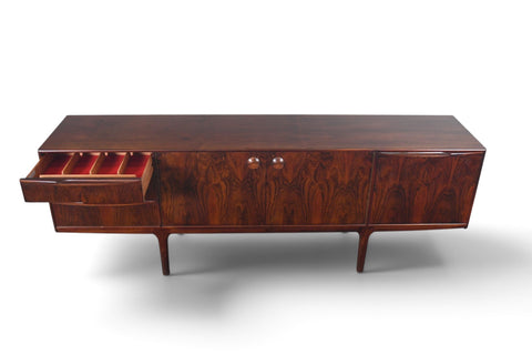 Vintage McIntosh Dunotter Brazilian rosewood credenza, 1960s, view 10