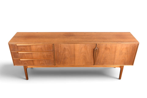 Vintage Val Rossi teak credenza for A.H. McIntosh, 1960s, view 1