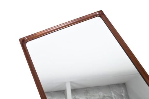 AKSEL KJAERSGAARD TEAK FRAMED WALL MIRROR