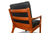 PAIR OF OLE WANSCHER SENATOR LOUNGE CHAIRS IN TEAK AND BLACK LEATHER