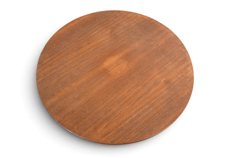 SMALL ROUND TEAK COFFEE / SIDE TABLE