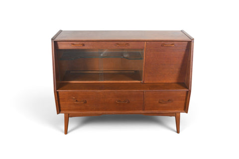 EARLY E. GOMME / G PLAN CREDENZA IN TEAK + OAK