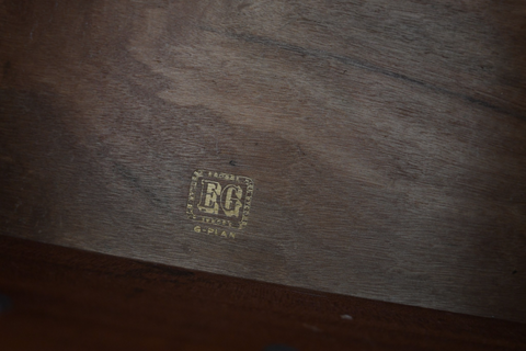 EARLY E. GOMME / G PLAN CREDENZA IN TEAK + OAK