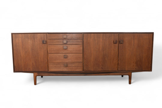 LARGE IB KOFOD LARSEN "DANISH RANGE" CREDENZA IN TEAK
