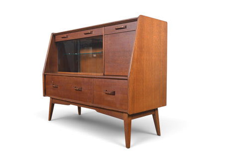 EARLY E. GOMME / G PLAN CREDENZA IN TEAK + OAK