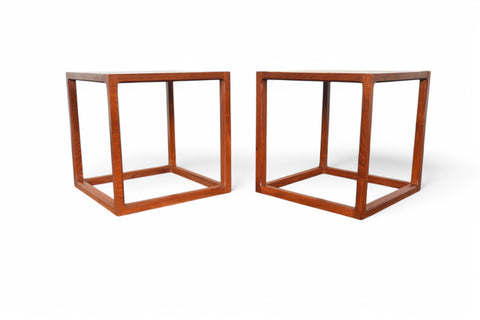 Pair of Kai Kristiansen for Aksel Kjærsgaard Side Tables in Teak