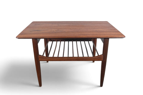 Vintage G Plan Danish Range teak side table by Ib Kofod Larsen, 1961, view 2