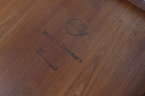 HANS OLSEN "TV 161" MODULAR SOFA IN TEAK + CANE