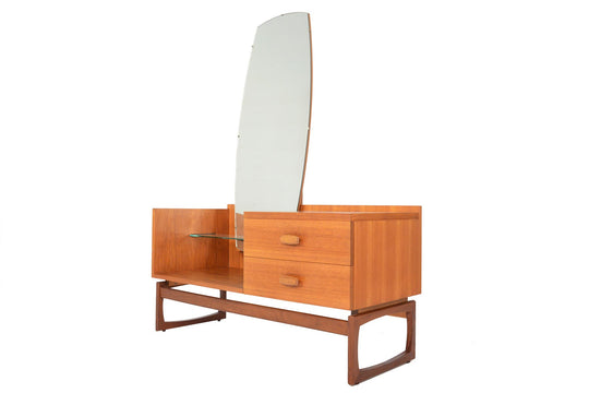 G PLAN QUADRILLE VANITY / HALLWAY CHEST IN TEAK