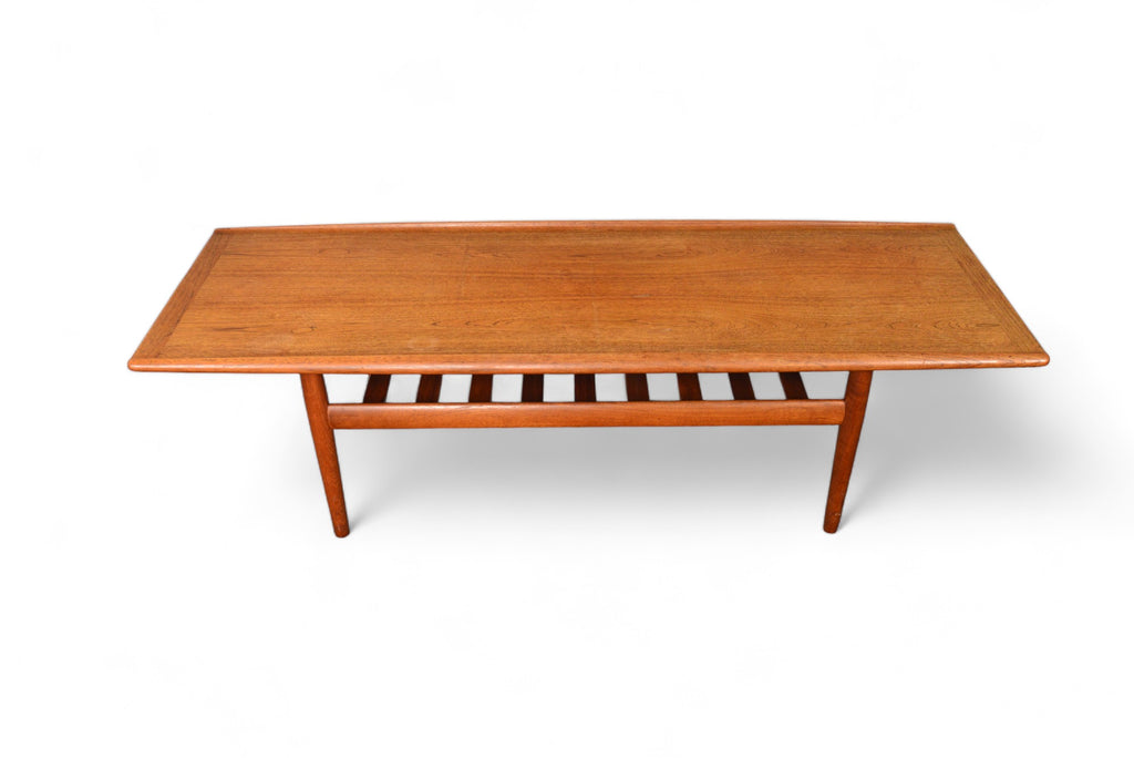 GRETE JALK TEAK SURFBOARD COFFEE TABLE