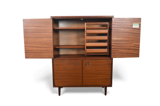 BEAVER + TAPLEY "MULTI WIDTH" NARROW CUPBOARD IN MAHOGANY