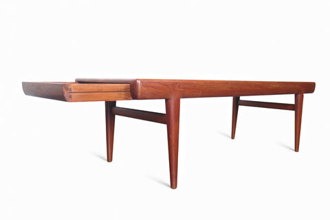 JOHANNES ANDERSEN ORGANIC TEAK COFFEE TABLE