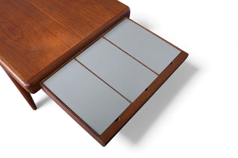 JOHANNES ANDERSEN ORGANIC TEAK COFFEE TABLE