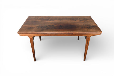 JOHANNES ANDERSEN DRAW LEAF DINING TABLE IN ROSEWOOD