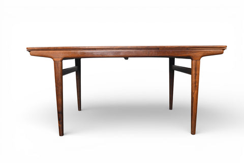 JOHANNES ANDERSEN DRAW LEAF DINING TABLE IN ROSEWOOD