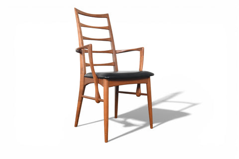 KOEFOED HORNSET 'LIS' HIGHBACK ARMCHAIR IN TEAK