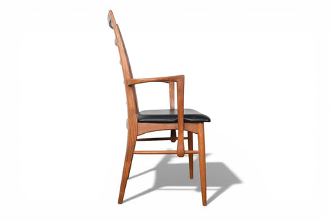 KOEFOED HORNSET 'LIS' HIGHBACK ARMCHAIR IN TEAK
