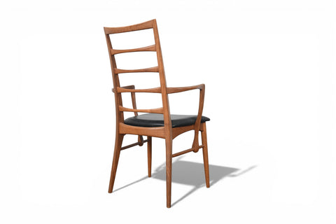 KOEFOED HORNSET 'LIS' HIGHBACK ARMCHAIR IN TEAK