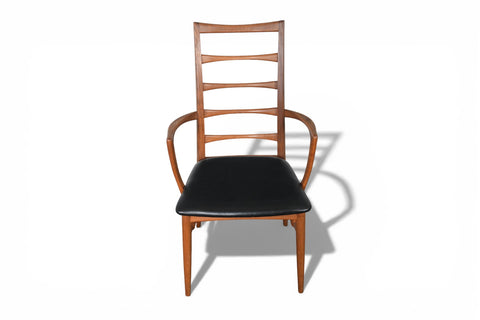 KOEFOED HORNSET 'LIS' HIGHBACK ARMCHAIR IN TEAK
