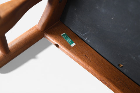 KOEFOED HORNSET 'LIS' HIGHBACK ARMCHAIR IN TEAK