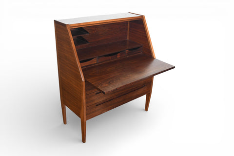 KAI KRISTIANSEN FOR HJN BRAZILIAN ROSEWOOD SECRETARY DESK