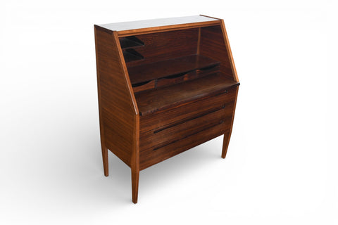 KAI KRISTIANSEN FOR HJN BRAZILIAN ROSEWOOD SECRETARY DESK